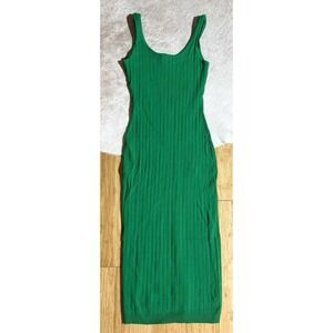Hera Collection womens‎ Kelly green ribbed short dress size Medium